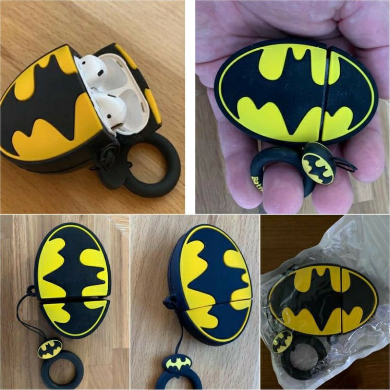 (order 7 ngày) Case bảo vệ Airpods Pro/1/2/i9s/i10/i11 batman người dơi