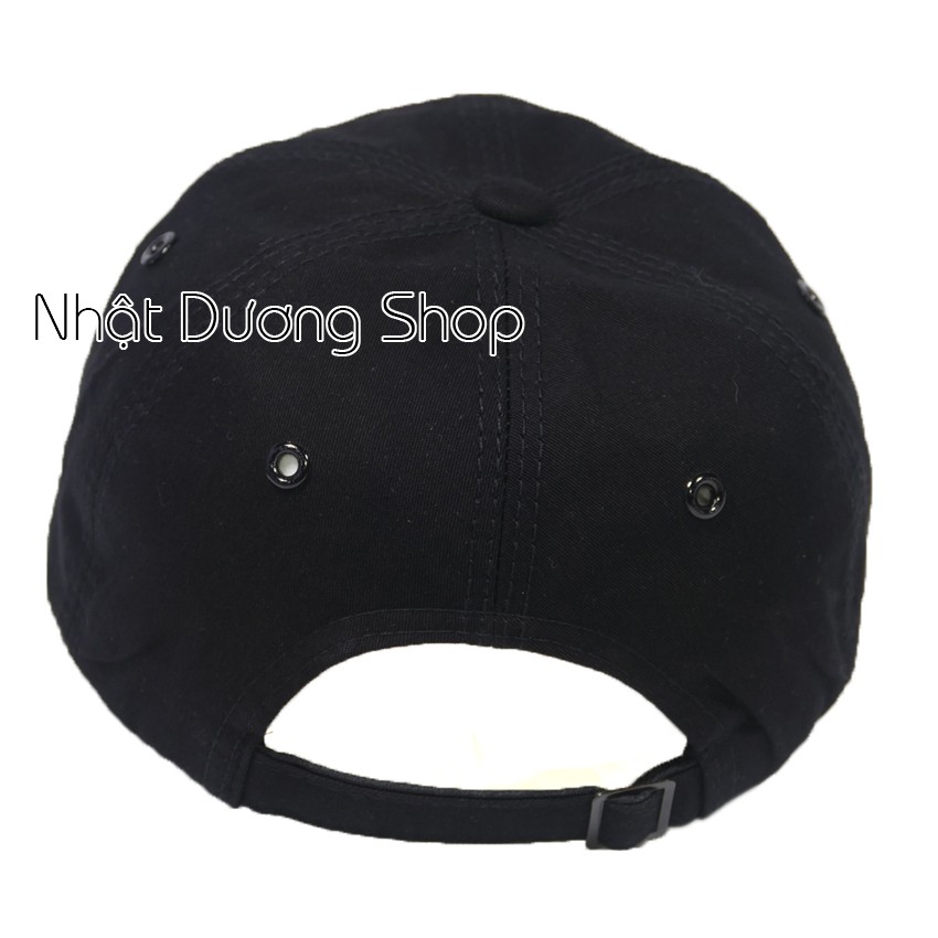 Nón kết lưỡi trai giá siêu rẽ - Đen chất liệu Kaki bền chắc và thoáng mát thích hợp cho mọi người