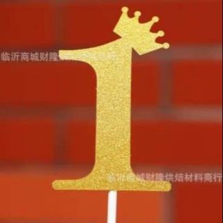 Số trang trí giấy nhũ 0-9 (chọn số báo shop)