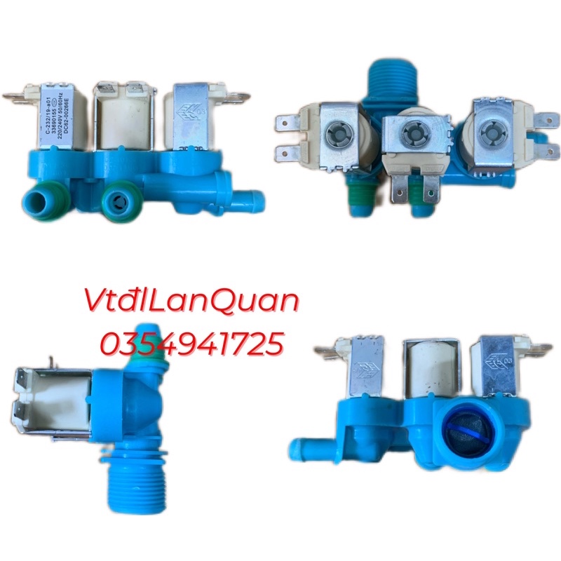 VAN CẤP NƯỚC VÀO 3 NGÃ DÀNH CHO MÁY GIẶT SAMSUNG