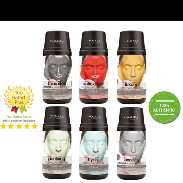 Casmara Algae Pêl-off Facial Mask Full Collection-6 mặt nạ Casmara