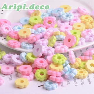 Charm hạt kẹo sáo OK B80/ Nguyên liệu làm slime resin trang trí