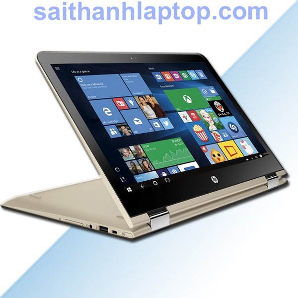HP PAVILION X360 13-U103TU (Y4F56PA) CORE I3-7100U 4G 500G TOUCH WIN 10 13.3" GẬP MÀN HÌNH 360 ( GOLD -CH) | BigBuy360 - bigbuy360.vn