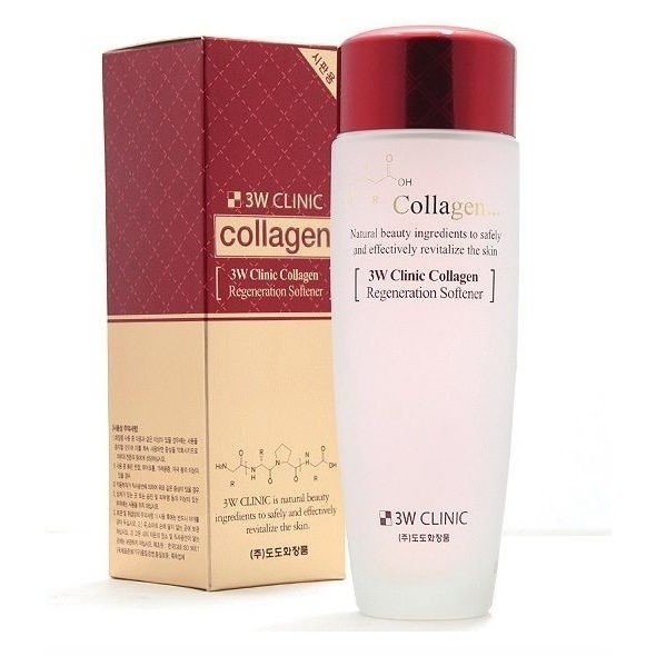 Nước hoa hồng collagen 3w clinic Regeneration Softener – Hàn quốc