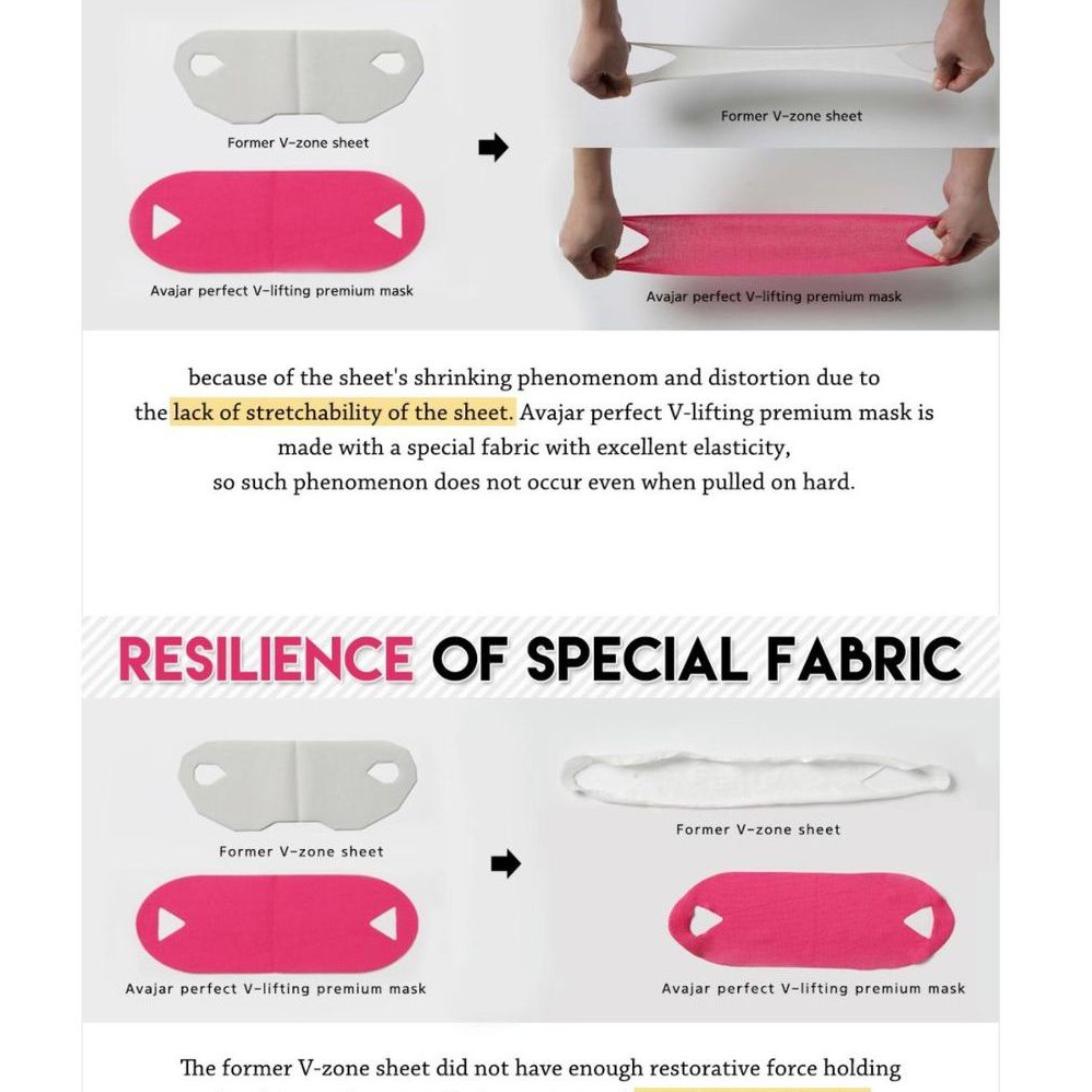 Mặt Nạ AVAJAR Perfect V-Lifting Premium Mask (1 sheet) | BigBuy360 - bigbuy360.vn