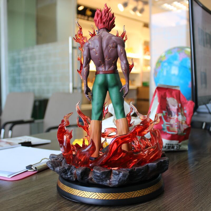 (30cm) Mô hình Might Guy rực lửa có LED mắt phát sáng - Mô hình Naruto