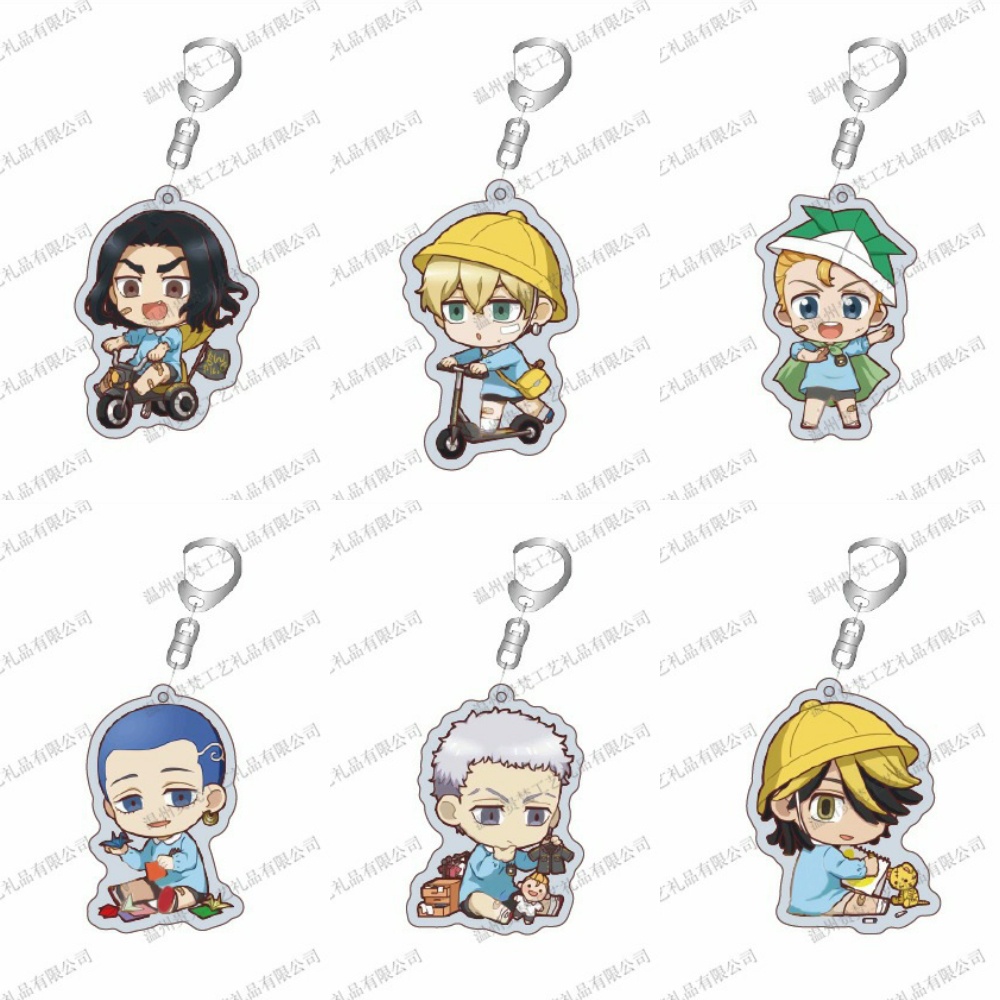 Móc khóa in hình TOKYO REVENGERS ver MẦM NON Kịch Trường Của Takemichi anime chibi Mica trong acrylic