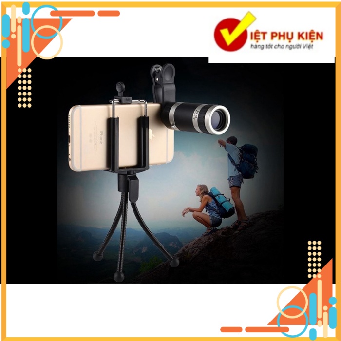 [Mã SKAMCLU9 giảm 10% đơn 100K] LENS TELESCOPE 8X (kèm tripod) - VIETPHUKIENHN