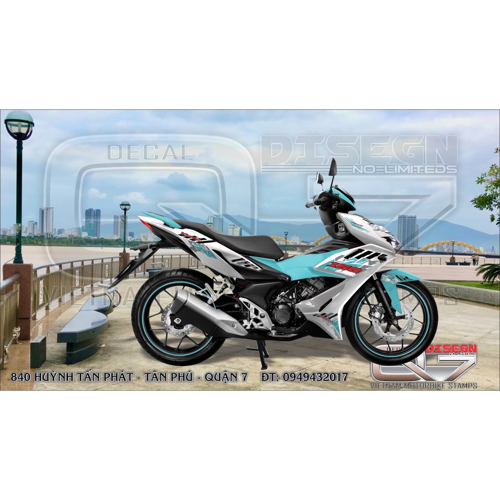 TEM RỜI WINNER X TRẮNG XANH