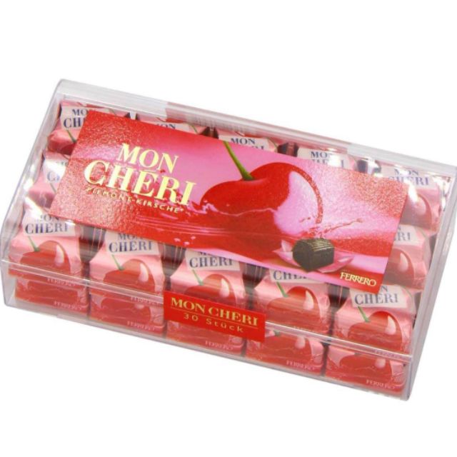Socola nhân rượu Mon Cheri Đức hộp 30 viên