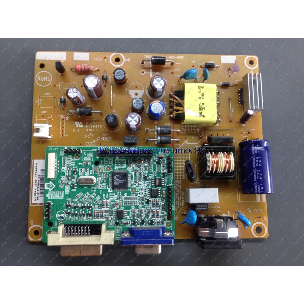 Vỉ nguồn vỉ tín hiệu màn AOC I2276VW6 2276