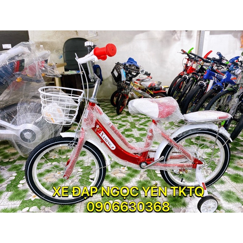 XE ĐẠP TRẺ EM XAMING 16IN - 18IN 2 SƯỜN XM03 CAO CẤP MẪU MỚI
