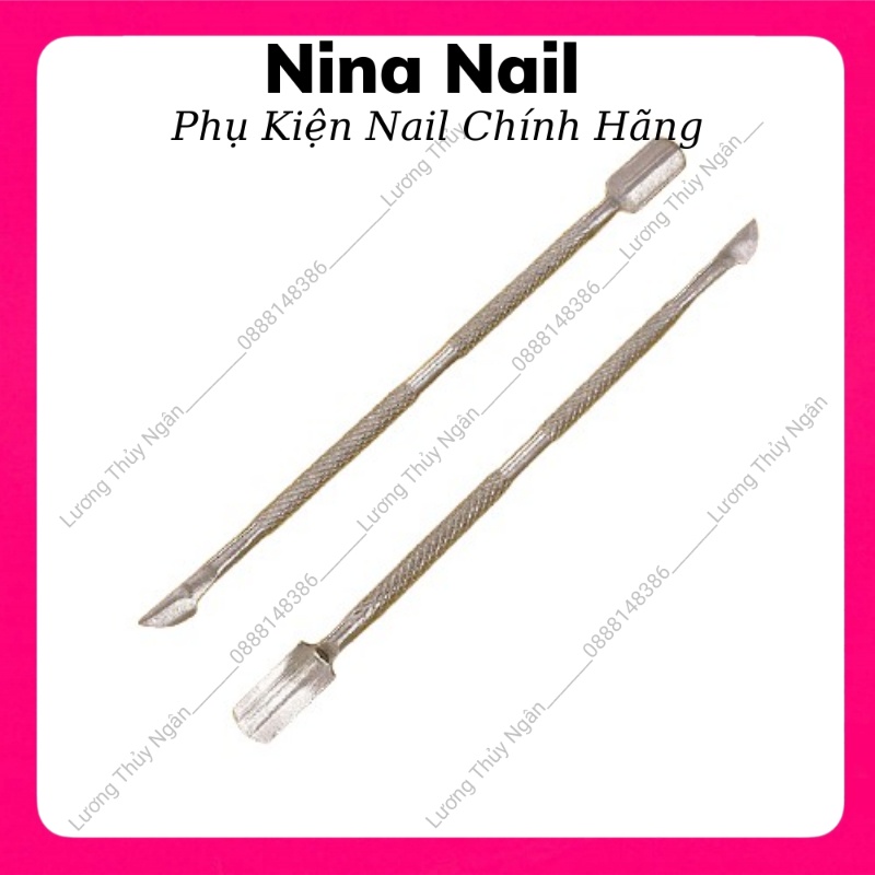 Cây Đẩy Da Chết Móng Tay 100% Thép Không Gỉ Siêu Bền