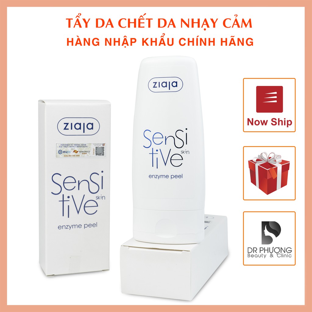 [CHÍNH HÃNG] TẨY DA CHẾT Enzyme ZIAJA da nhạy cảm