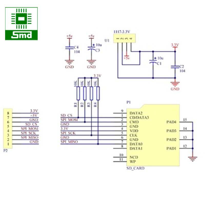 Module đọc thẻ nhớ SD Card