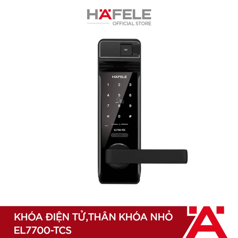 Khóa điện tử vân tay thân khóa lớn xuất xứ Hàn Quốc HAFELE EL7700 - 912.05.584