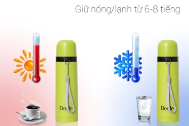 Bình giữ nhiệt inox Delites 500ml