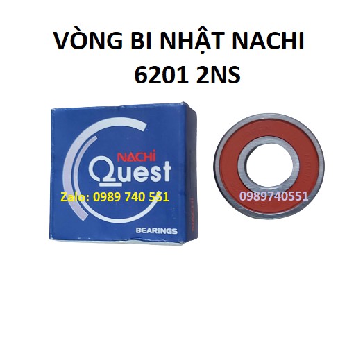 Vòng bi nhật Nachi 6201-2NS loại tốt