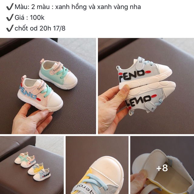 Giày tập đi cho bé yêu