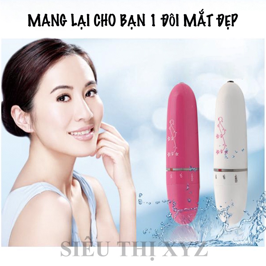 Máy Massage Mắt Mini 208 Cầm Tay Rung Mini Giúp Mát Xa Loại Bỏ Quầng Thâm Mắt, Mang Lại 1 Đôi Mắt Đẹp - Y65