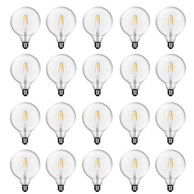 Bộ 20 bóng đèn Led Edison G125 8W đui E27