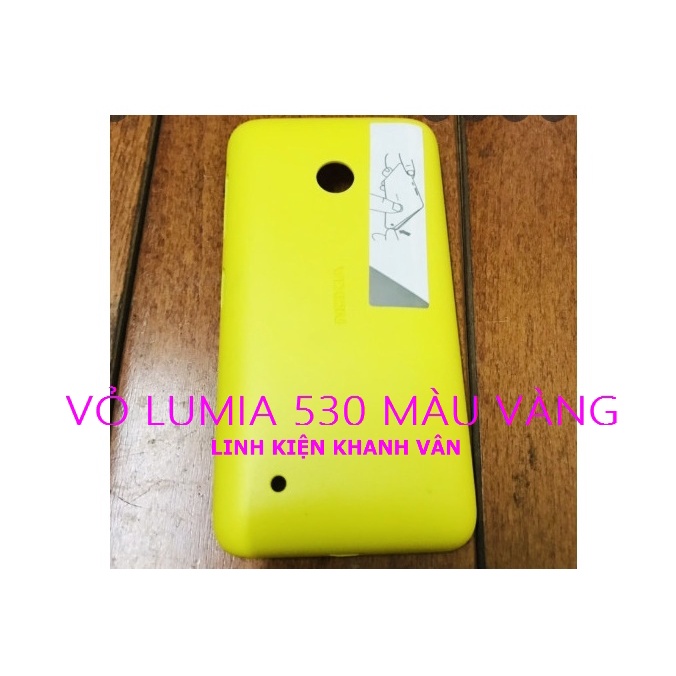 VỎ LUMIA 530 MÀU VÀNG
