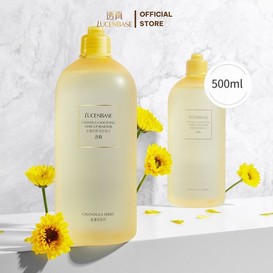 Nước tẩy trang hoa cúc LUCENBASE làm sạch, cấp ẩm, dịu da 500ml