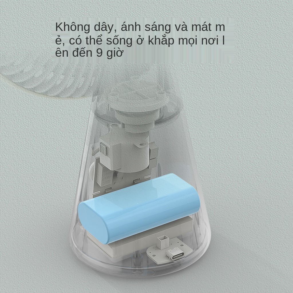 Quạt lưu thông máy tính để bàn Langfei ký túc xá hộ gia đình sạc usb nhỏ di động im lặng | BigBuy360 - bigbuy360.vn