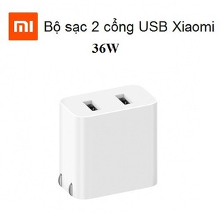 Sạc xiaomi 2 cổng usb 36w