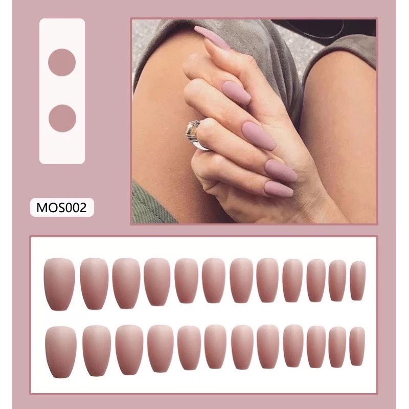 Móng Giả nail box 24 móng tay TẶNG NGAY keo dán móng tay