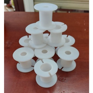 Combo 10 lõi nhựa 2 đầu tròn quấn trắng cuộn cảm phân tần loa