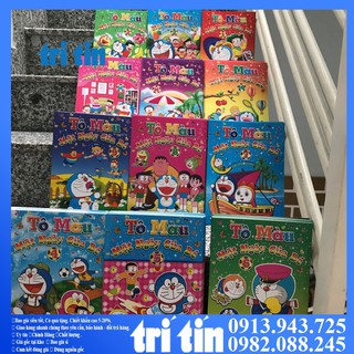Tập tô màu doremon - doraemon [HÌNH THẬT+VIDEO]