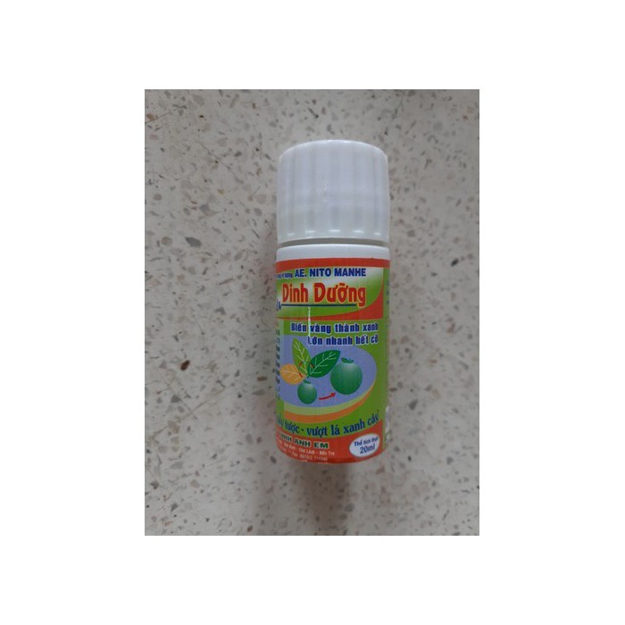 Phân bón lá đa trung vi lượng Siêu Dinh Dưỡng - AE.NITO MANHE - Ống 20 ml