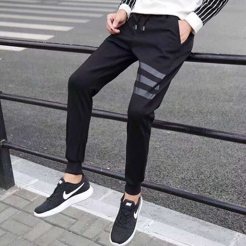 Quần thể thao nam Jogger phản quang vải thun lạnh co giãn dày dặn thời trang năng động-Quần Jogger nam thể thao The 1992