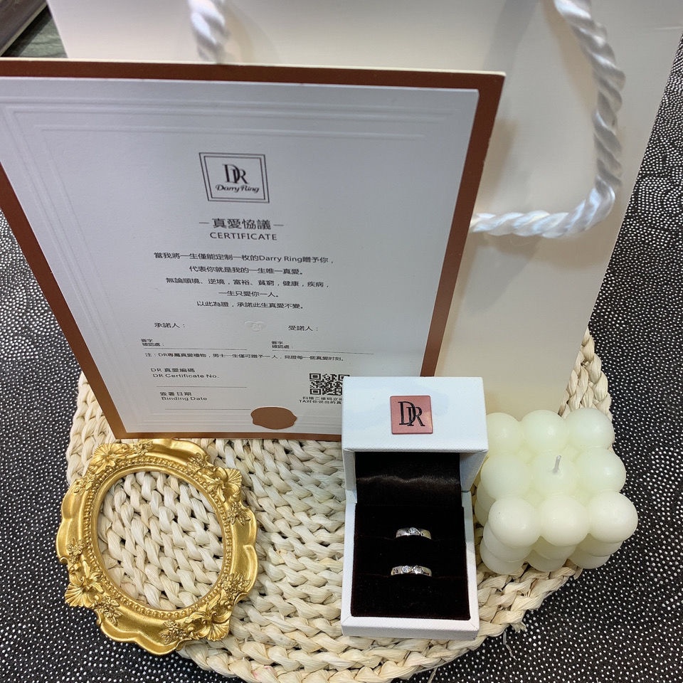 DR Mô phỏng CÙNG NHAU Nhẫn Kim Cương Một Trái Tim và s925 Hãy Lấy Vợ Chồng Kí Giấy chứng nhận tình yêu dành cho các cặp