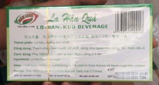 La Hán Quả Hoà Tan