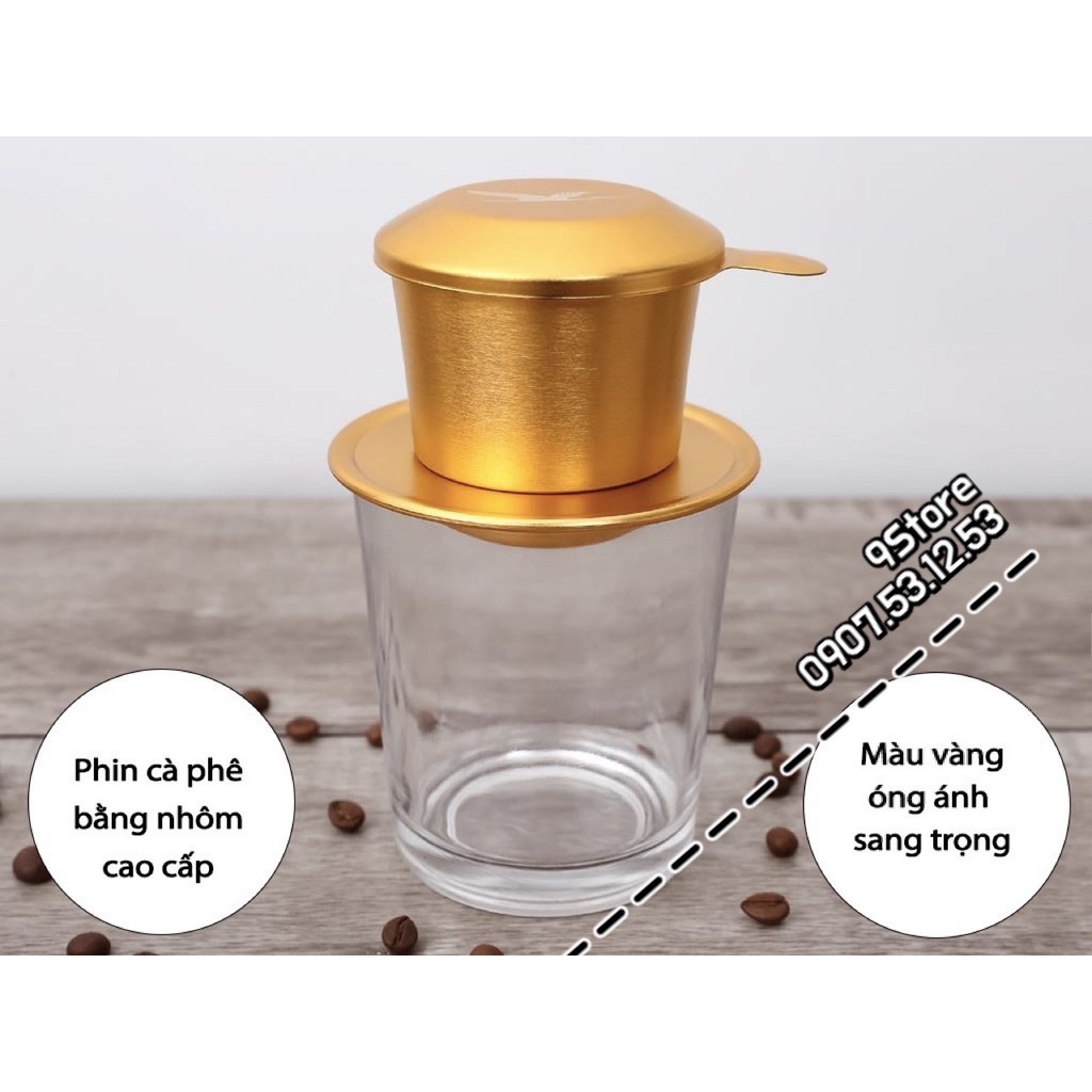Phin Cafe Kim Hằng Nhôm Cao Cấp KHG 8036