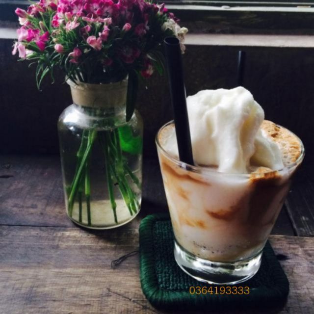 Cốc Thủy Tinh Loe Cafe Cốt Dừa UG391 355ml 6 chiếc