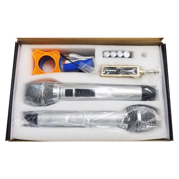 Micro Excelvan Z1 Pro,hát cho loa bose s1 pro,partybox 310,110,và các loại loa kéo...vv