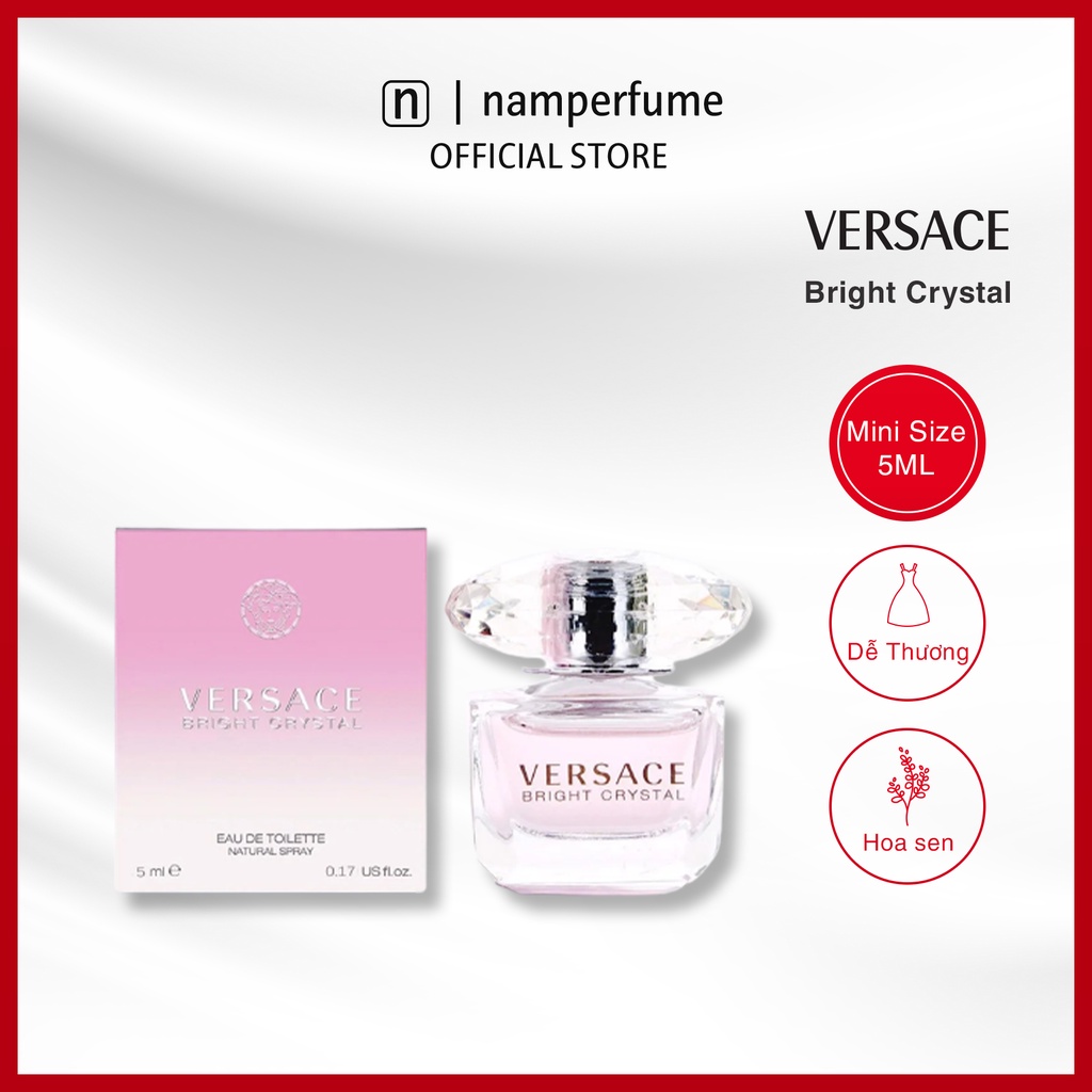 Nước hoa Versace Bright Crystal Mini Size