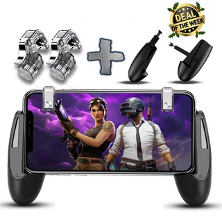 Mua Combo PUBG bộ tay cầm chơi game trứng + Bộ 2 nút Controller chơi game PUBG R11 Phặn Phặn