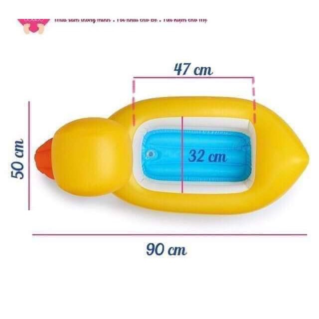 Bể bơi Vịt vàng cho bé