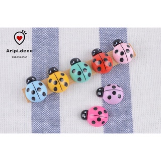 Charm bọ cánh cứng bóng đủ màu B70 /Nguyên liệu làm phụ kiện handmade / resin