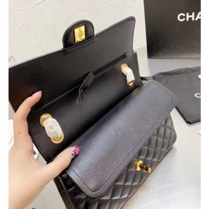 Túi xách nữ thời trang CN tag vàng da hột fullbox vip Ms 0180984