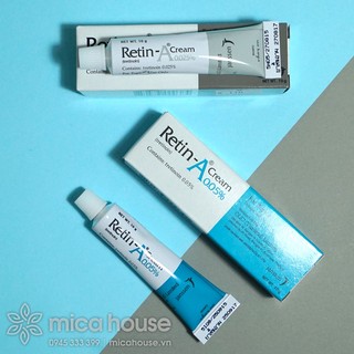 KEM ĐẨY MỤN ẨN RETIN - A (TRETINOIN)