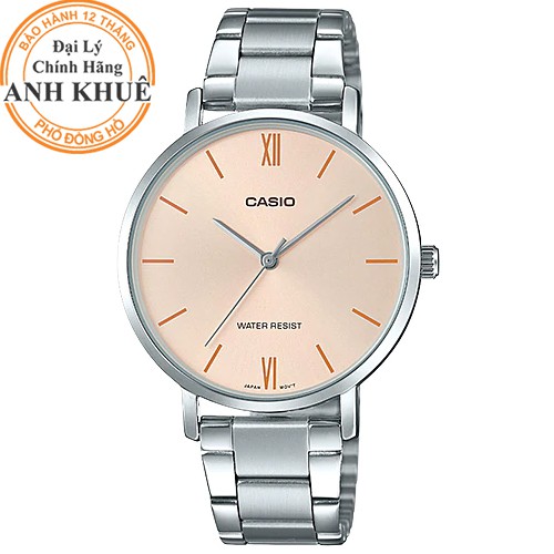 Đồng hồ nữ dây kim loại Casio Anh Khuê LTP-VT01D-4BUDF