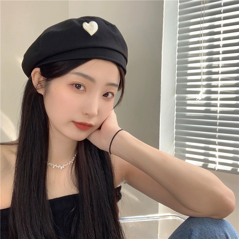 Mũ Beret Mỏng Thoáng Khí Phong Cách Nhật Bản Cá Tính