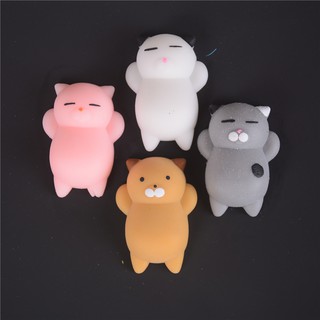 [HO&OFF] Fashion Slow Rising Squishy Squeeze Cute Cat Expression Smile Face Soft Relif Toy Gift