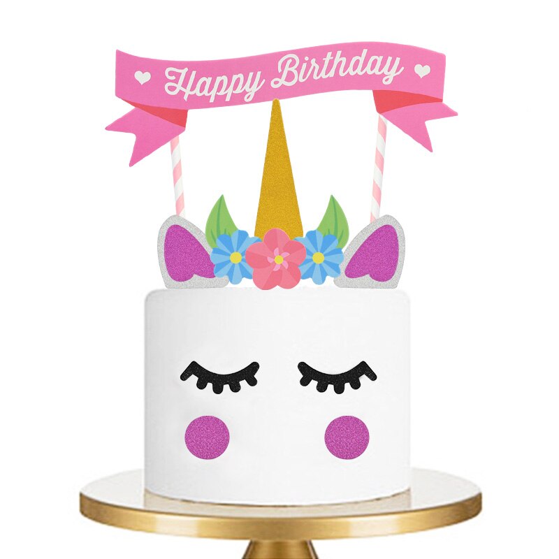 Phụ Kiện Trang Trí Bánh Kem Hình Kỳ Lân Dễ Thương