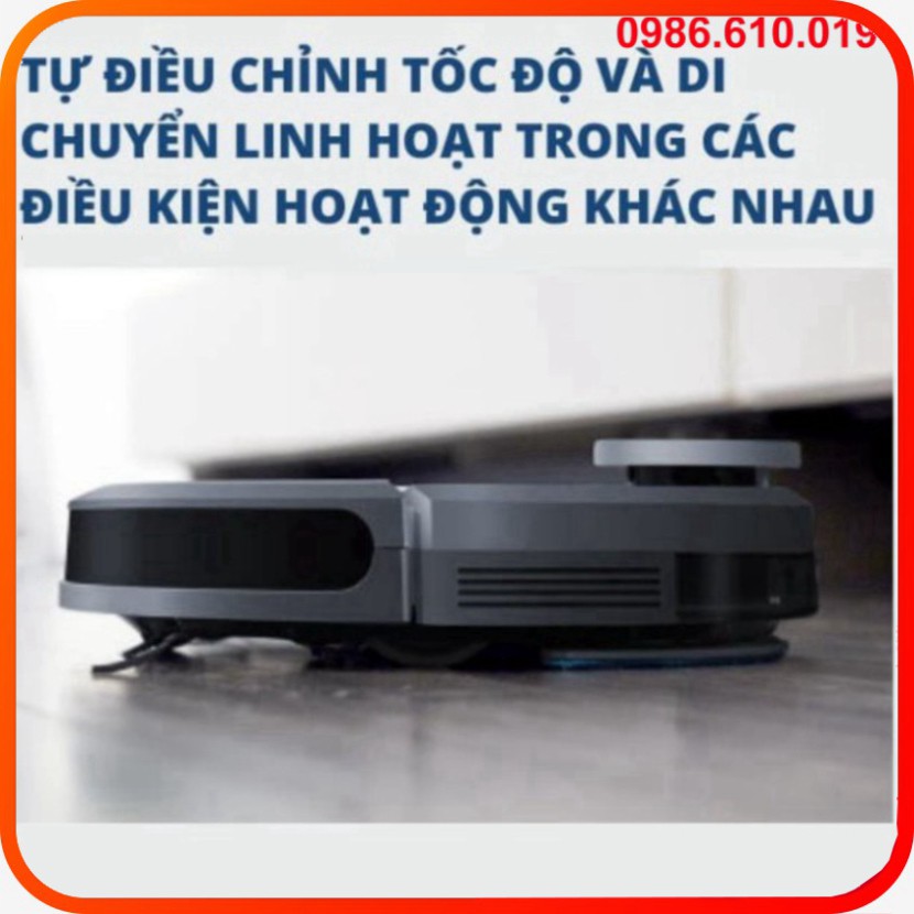 Robot Hút Bụi Lau Nhà Ecovacs Deebot DN55 (Ozmo 900)  Hàng Chính Hãng, Mới 100%, Giá Rẻ, Bảo hành 12 tháng